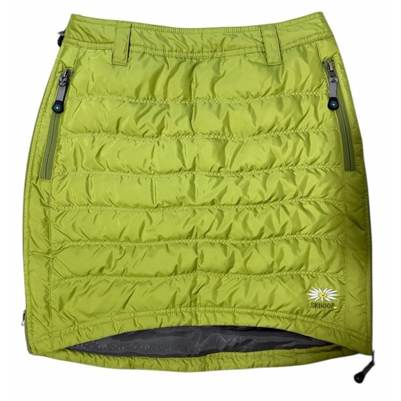 SKHOOP Short Down Skirt Green Women's Size Small